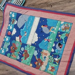 Noah's Ark Handmade Wall Quilt